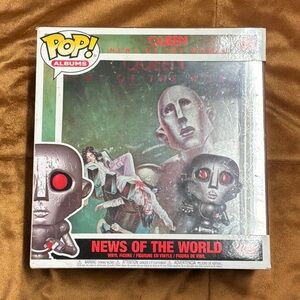 Funko Pop! Albums Queen News of the World Vinyl Figure